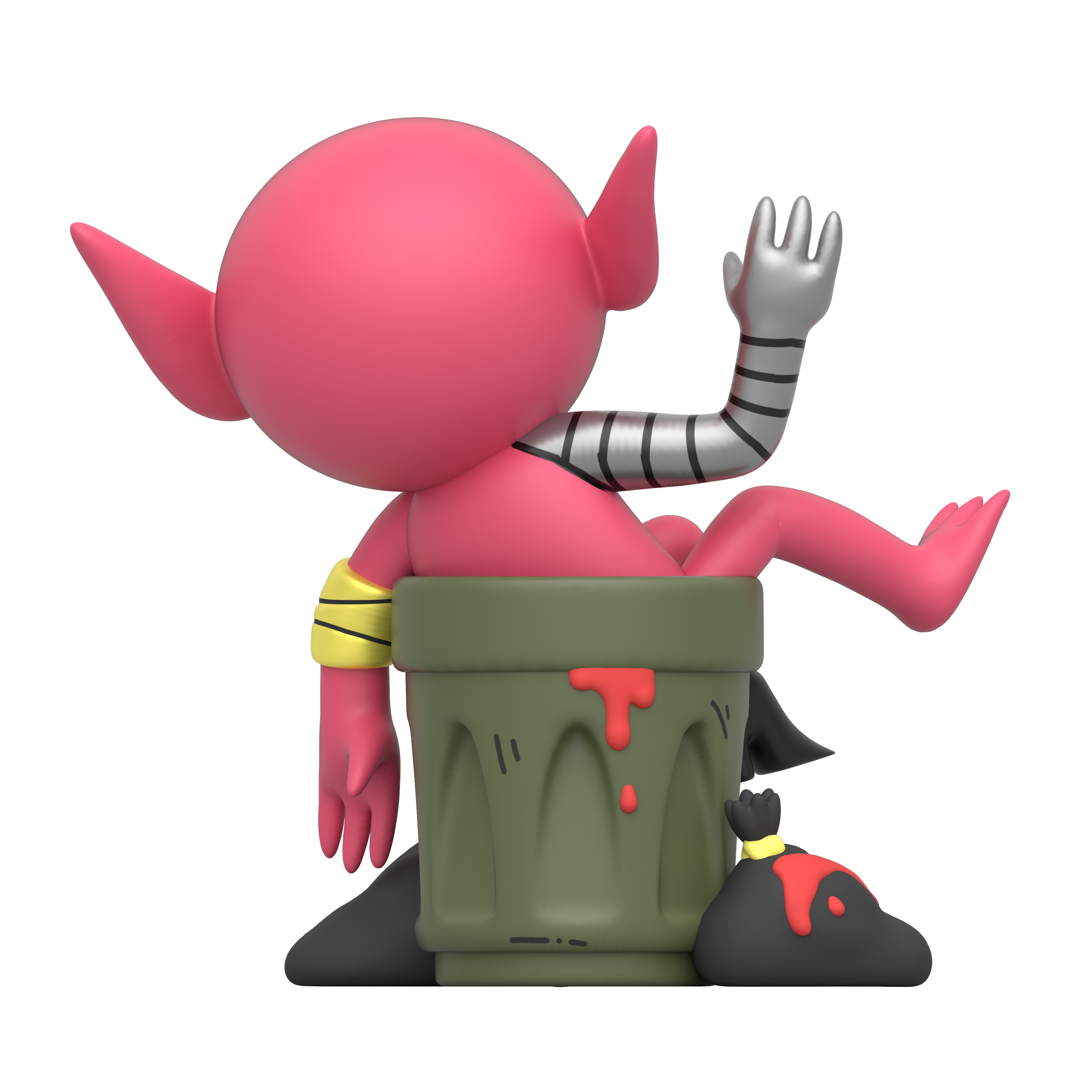 Trash Goblin Wizard of Barge Cattyum Edition
